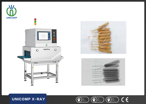 Macchine per l'ispezione a raggi X degli alimenti per il controllo di sostanze estranee all'interno degli alimenti imballati