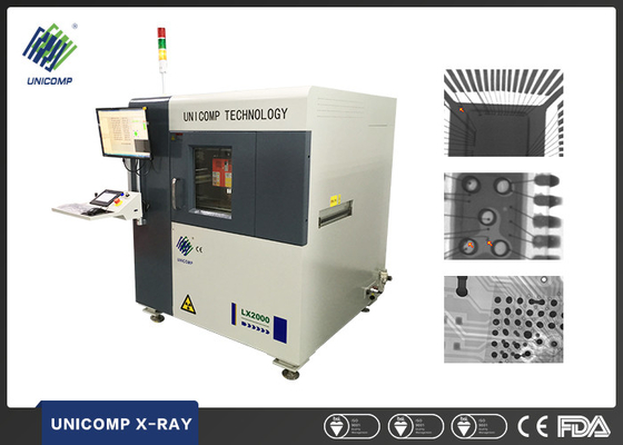 Macchina Unicomp LX2000 del PWB X Ray di operazione online per industria fotovoltaica