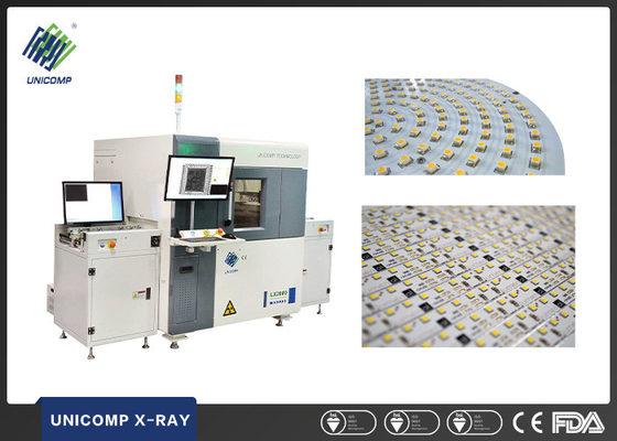 Rivelatore online 130kv di ADR X Ray Inspection Equipment FPD della striscia ad alta velocità del LED