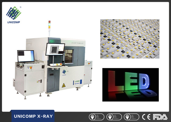 Modo di controllo di saldatura di CNC di rilevazione del difetto di vuoto del sistema di elettronica X Ray della striscia del LED