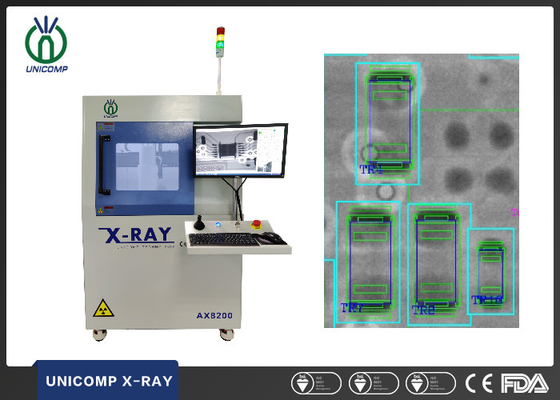 Flip Chip Unicomp Electronics di alta risoluzione X Ray Machine AX8200