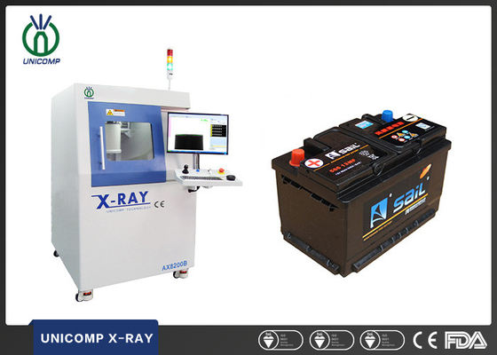 La macchina di raggi x di Unicomp AX8200B per la perforazione cilindrica del polimero ha laminato automaticamente la bobina di bobine della batteria dello Li-ione