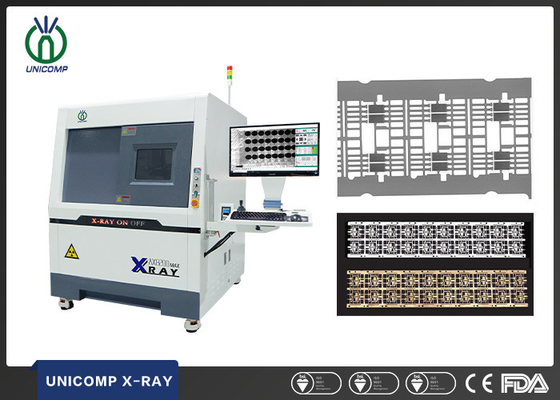 5 macchina di raggi x chiusa del tubo 90kv del micro Unicomp AX8200Max per prova del leadframe del semicon