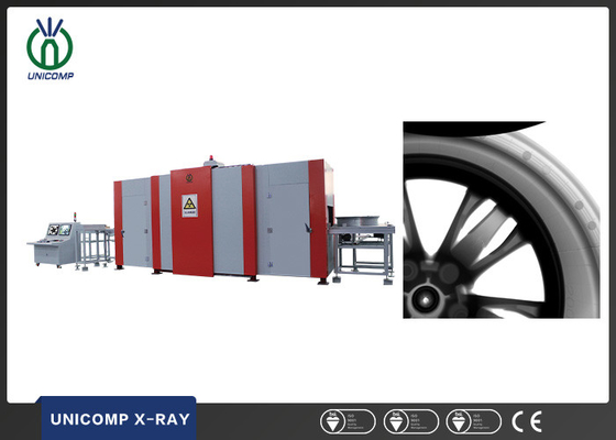Hub di ruota online completamente automatico della lega di NDT X Ray Equipment For Automotive Aluminum