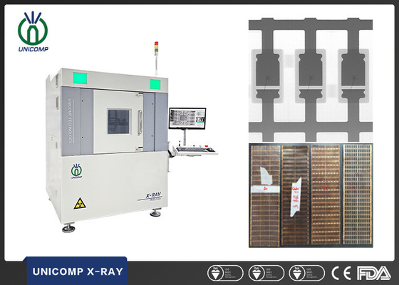 vista obliqua della metropolitana AX9100 Unicomp X Ray Machine FPD di fine 5um per ispezione di IC Semicon