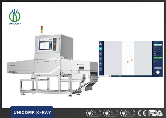 Rifiuto Rate For Food Safety dell'alimento X Ray Inspection Equipment 99% di Unicomp alto