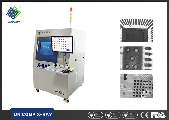 Macchina 1080mmx1180mmx1730mm di ispezione del PWB X Ray di Microfocus Unicomp