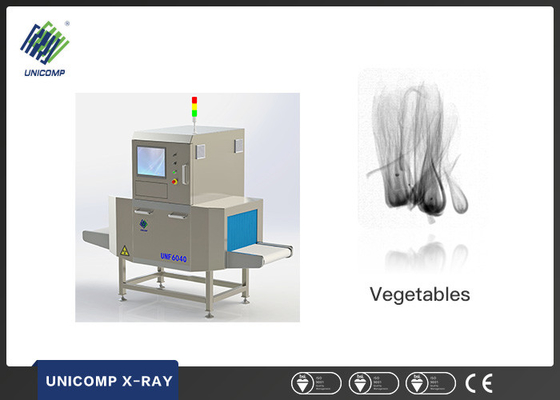 Il sistema di ispezione automatico Unicomp 10m dell'alimento X Ray minimo con il rifiuto automatico parte