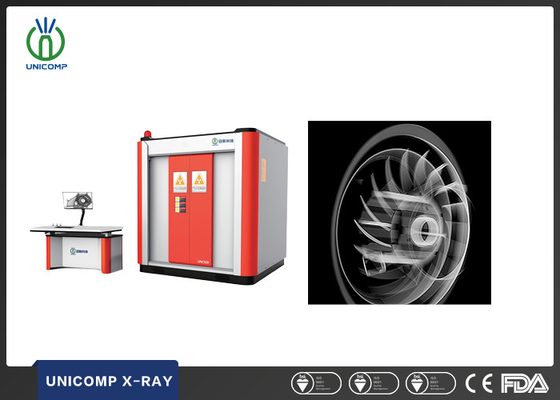 Unicomp UNC320 NDT attrezzatura a raggi X per rilevare difetti interni nelle fusioni aerospaziali