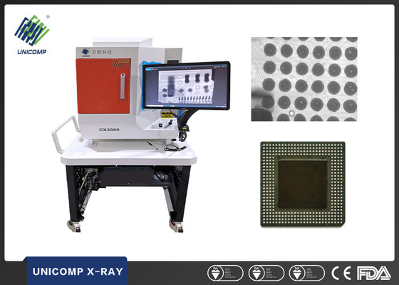 1uSv/h 0.5kW X da tavolino Ray Machine 5μm per i bordi di PCBA