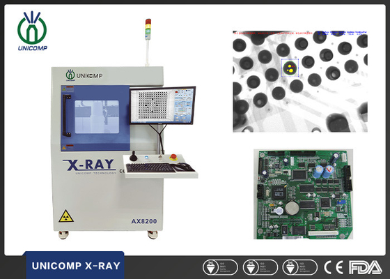 saldatura di elettronica X Ray Machine For SMT BGA di 0.8kW 5um FDA