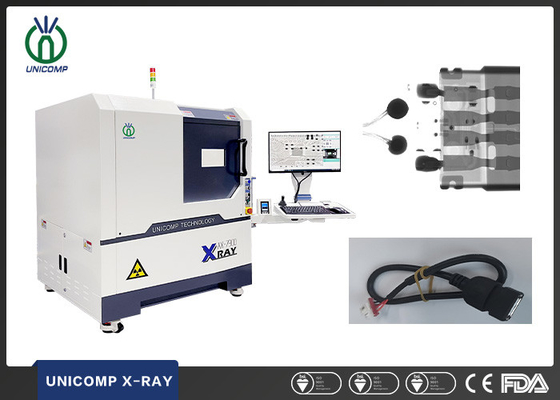 SME BGA 90kV 5um NDT X Ray Equipment FPD per il connettore di cavo del cablaggio