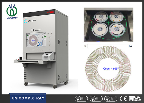 Tunnel di elettronica X Ray Chip Counter Unicomp CX7000L 440mm di SMT PCBA