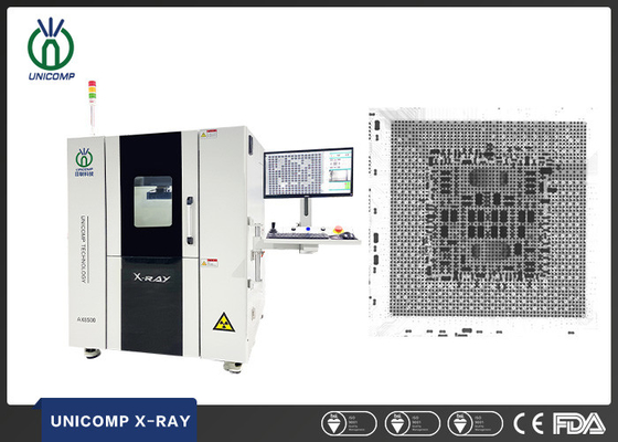 Elettronica X Ray Machine 110kV Unicomp AX8500 di CSP SMT per SMT PCBA BGA QFN