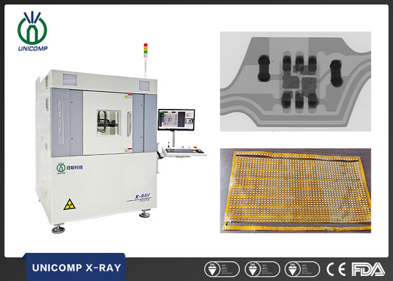 Unicomp AX9100 X Ray Machine SMT PCBA BGA LED QFN che salda misura vuota