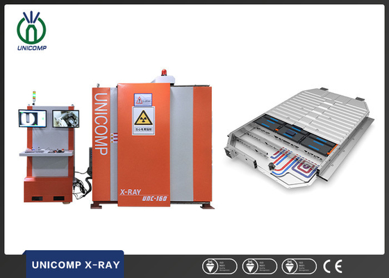 La macchina di raggi x del Dott Unicomp UNC160 ha usato per prova di saldatura di NDT dei difetti delle crepe dell'alloggio di batteria al litio delle automobili elettriche