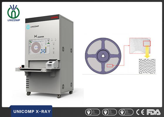 SMD completamente automatico X Ray Chip Counter per tutta la gamma di bobina, di vassoio di JEDEC e di tubo si separa il collegamento del ERP MES