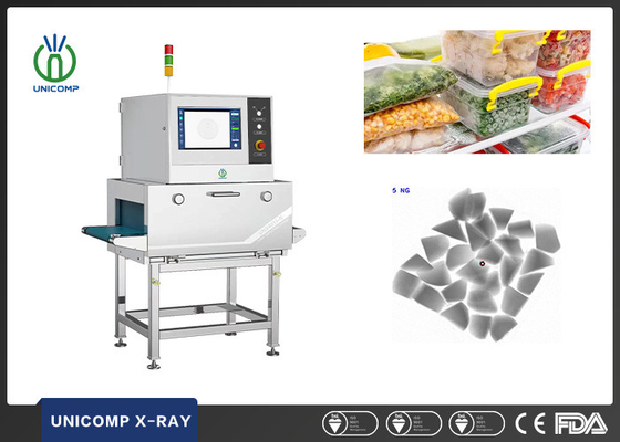 Sistema a raggi X UNX4015N specializzato nel rilevamento di materiali estranei per alimenti confezionati