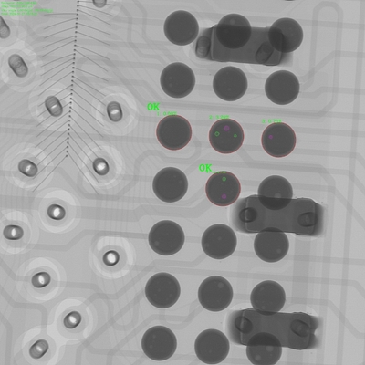 Schede elettroniche 2D e 2.5D Macchina a raggi X AX9100MAX con tavola di rotazione a 360 gradi per BGA&amp;PCB