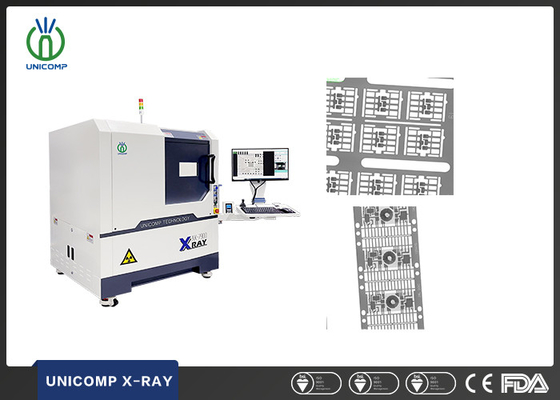 Elettronica macchina a raggi X controllo accurato programmazione CNC per il rilevamento di difetti del chipset