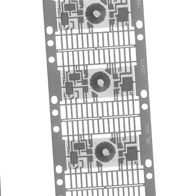 Elettronica macchina a raggi X controllo accurato programmazione CNC per il rilevamento di difetti del chipset