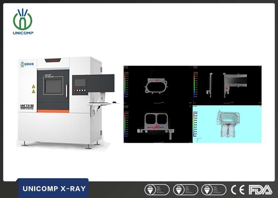 Macchina CT a 160 KV Unicomp UNCT3100 Per cilindri / fusioni metalliche / parti aerospaziali Prova 3D non distruttiva