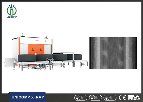 Macchina a raggi X NDT avanzata della serie UNL per l'ispezione dei pneumatici DR U tipo line array detector