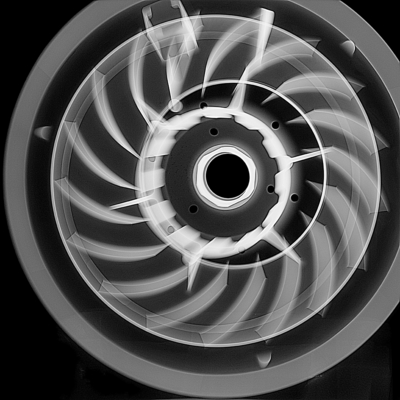 Unicomp UNC320 X-Ray identifica difetti nei componenti aerospaziali stampati