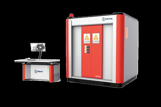 Unicomp UNC320 X-Ray identifica difetti nei componenti aerospaziali stampati