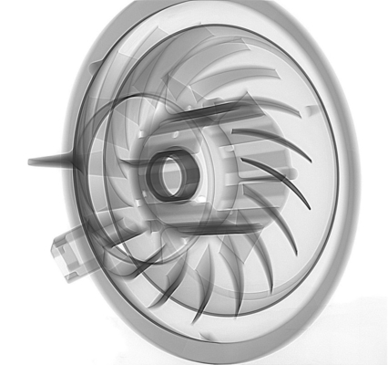 Unicomp UNC320 attrezzatura per l'ispezione a raggi X per l'ispezione dei difetti nascosti delle fusioni a striscia aerospaziali