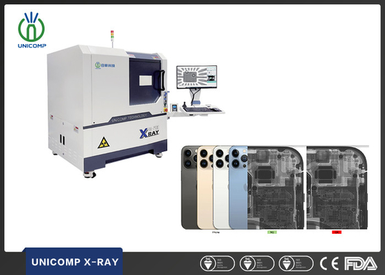 Controllo automatico CNC programmabile Macchina elettronica a raggi X Unicomp AX7900 con angolo di inclinazione di 60° Per l'ispezione telefonica usata