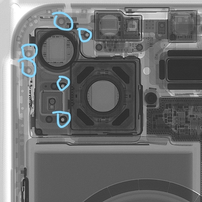 Unicomp AX7900 High Specifications 2D 2.5D X-Ray Machine per l'ispezione dei cellulari e il controllo delle crepe