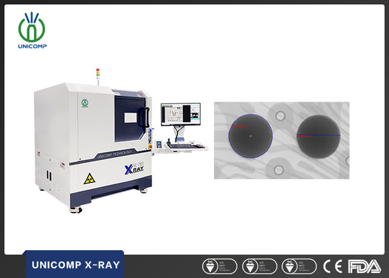 Macchina di radiografia digitale e macchina a raggi X Unicomp AX7900 per la riparazione di PCB e misurazione e prova di saldatura a sfera IC/BGA