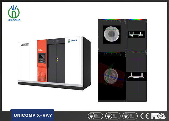 Unicomp UNCT2600 Industrial 225KV 3D Computed Tomography System NDT Ispezione di qualità per fusioni di precisione Analisi della porosità