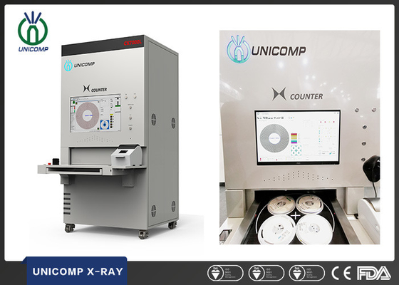 99,9% vassoio di alta precisione X Ray Chip Counter For Quad Reel/JEDEC/pacchetto della metropolitana