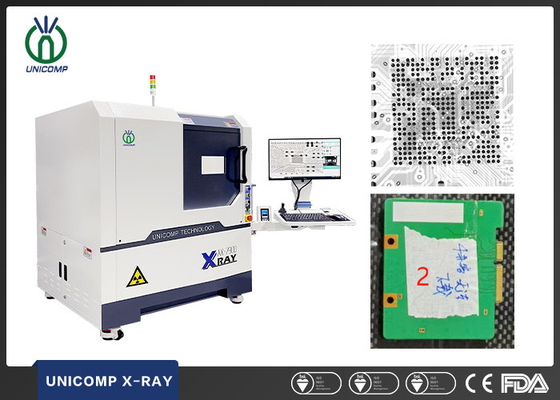 movimento DI X-Y di asse di 5um Unicomp X Ray Machine multi per QFN che salda controllo vuoto