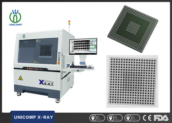 Misurazione automatica della macchina Unicomp AX8200MAX 2.5D X Ray per PCBA BGA QFN