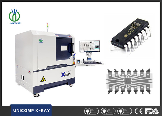 PCBA Unicomp X Ray Machine AX7900 FPD ad alta risoluzione per l'ispezione del filo di giunzione BGA
