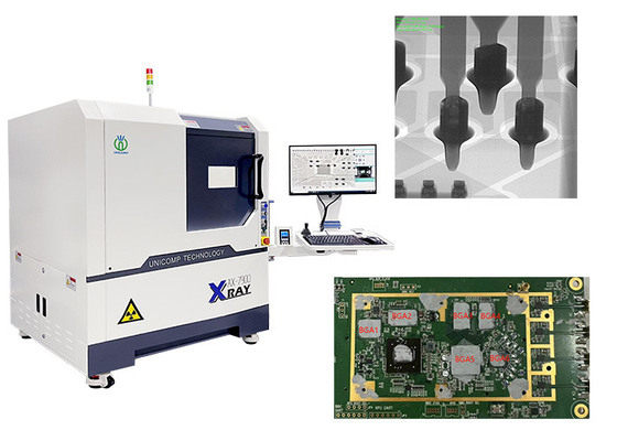 Macchina a raggi X per PCB a 90 kV ad alta risoluzione Unicomp AX7900 per componenti elettronici