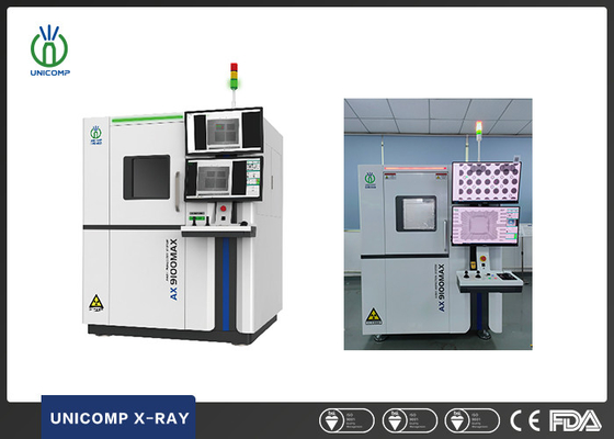 Sistema a raggi X Unicomp AX9100max per l'ispezione dei difetti interni dei componenti elettronici