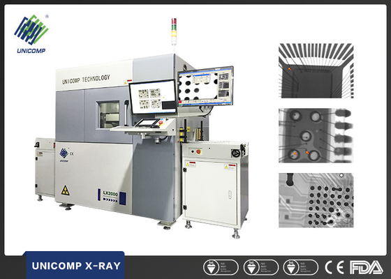 LX2000 colore grigio di X Ray dell'attrezzatura online di rilevazione che controlla LED SMT BGA CSP