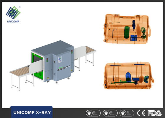 Esposizione doppia di energia dell'analizzatore UNX6040D di sicurezza dello spettatore X Ray la multi individua automaticamente