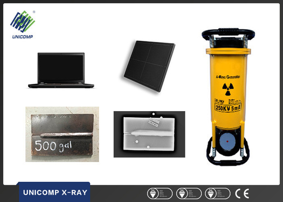 Metallo ceramico direzionale portatile della nave della saldatura di NDT del rivelatore del difetto di X Ray