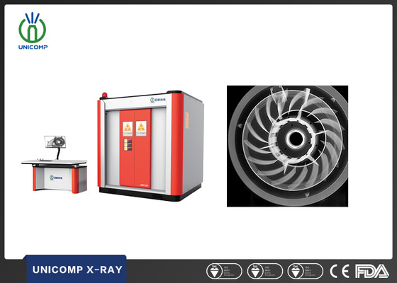 Unicomp UNC320 X-Ray identifica difetti nei componenti aerospaziali stampati