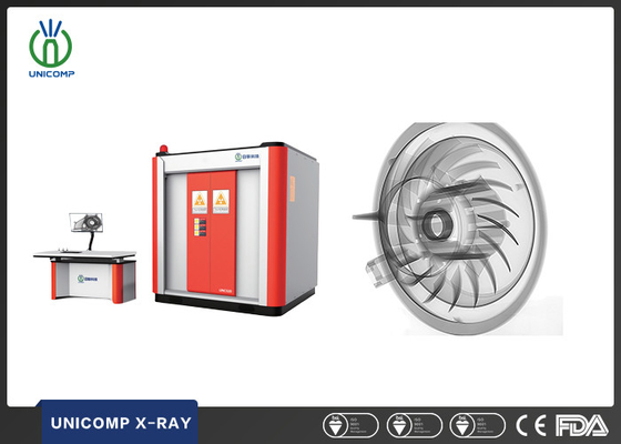 Unicomp UNC320 attrezzatura per l'ispezione a raggi X per l'ispezione dei difetti nascosti delle fusioni a striscia aerospaziali
