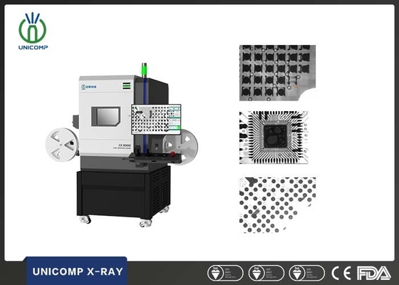 Micro intensificatore della macchina FPD del desktop X Ray del fuoco di PCBA, copertura dei raggi x di 54mm x di 48mm