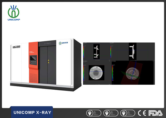 Unicomp UNCT2600 Sistema di TC 3D ad alta risoluzione 225KV per la tomografia computerizzata di precisione NDT per l'ispezione della porosità delle fusioni