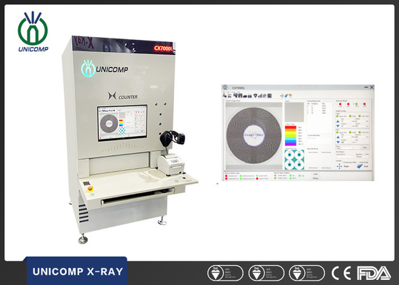 Monitor LCD del tunnel di Unicomp SMD PCBA X Ray Chip Counter 440mm