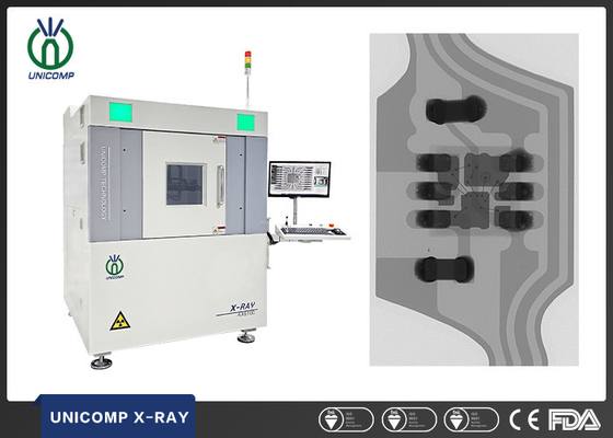 Il PWB la X Ray Machine 130KV di AX9100 Unicomp 2.5D ha chiuso la metropolitana per ispezione vuota del LED