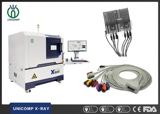 Macchina AX7900 di ispezione dei raggi x di microfocus 2.5D di Unicomp con la vista obliqua per ispezione delle crepe del cablaggio & dei cavi del cavo